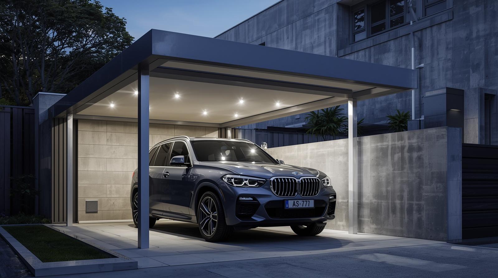 Carports aus Aluminium