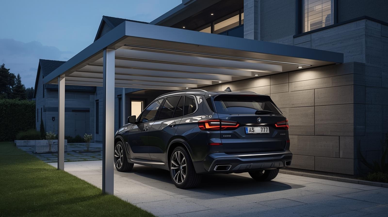 Aluminium-Carport 9