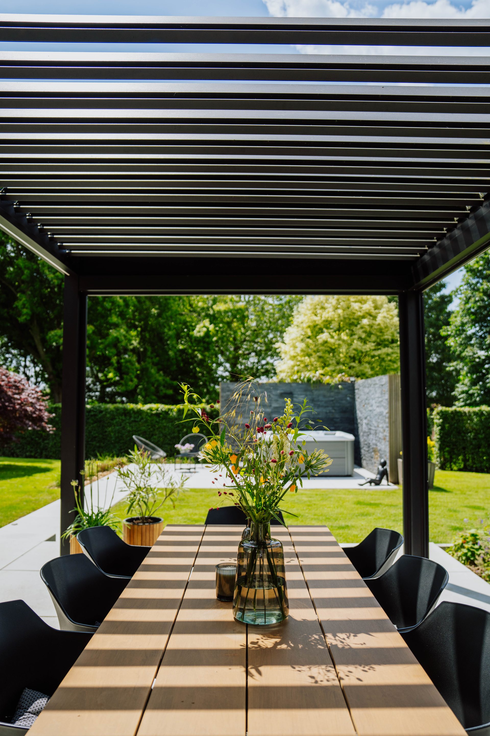 Lamellendach Aluminium 2