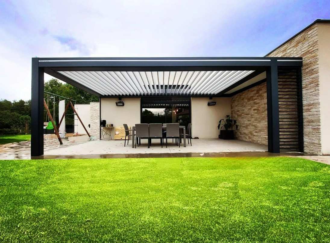 Lamellendach Aluminium 3