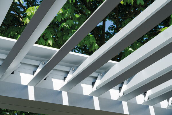 Lamellendach Aluminium 9